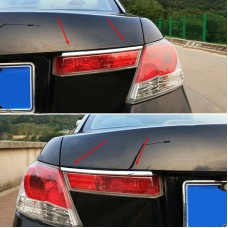 Смужки на стопи (2 шт, пласт) для Honda Accord VIII 2008-2012 рр