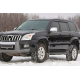 Ветровики на окна (4 шт, HIC) для Toyota Land Cruiser Prado 120 2002-2009 гг