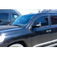 Ветровики 11см (4шт, HIC) для Toyota Land Cruiser 200 2007-2021 гг