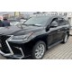 Ветровики 8 см (4 шт, HIC) для Lexus LX570/450d 2008-2022 гг