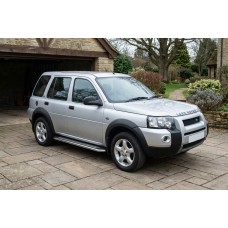 Боковые Подножки Maydos V2 (2 шт., Алюминий и Нержавейка) для Land Rover Freelander I 1997-2006 гг
