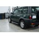Боковые Подножки Maya V1 (2 шт., Алюминий) для Land Rover Freelander I 1997-2006 гг