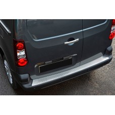 Накладка на задній бампер Omsa Line (нерж.) для Citroen Berlingo 2008-2018 рр
