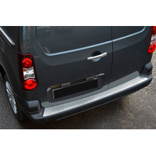 Накладка на задний бампер Omsa Line (нержавейка) для Citroen Berlingo 2008-2018 гг