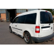Бічні труби BB002 (2 шт., нерж) 60 мм, Стандартна база для Volkswagen Caddy 2015-2020 рр