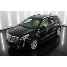 Боковые Подножки Allmond Black (2 шт., Алюминий) для Cadillac XT5 2016- гг