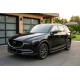 Боковые Подножки Allmond Black (2 шт., Алюминий) для Mazda CX-5 2017- гг