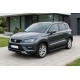 Боковые Подножки Allmond Black (2 шт., Алюминий) для Seat Ateca 2016- гг