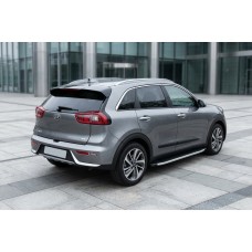 Боковые Подножки Fullmond (2 шт., Алюминий) для Kia Niro 2016–2021 гг