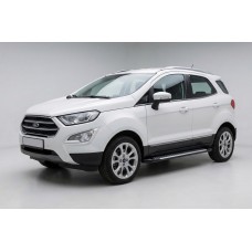 Боковые Подножки Line (2 шт., Алюминий) для Ford Ecosport 2013-2022 гг