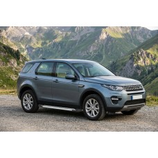 Бокові пороги Line (2 шт., Алюміній) 2014-2019 для Land Rover Discovery Sport 2014- рр