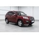 Боковые пороги RedLine V1 (2 шт., алюминий) для Lifan X60 2011- гг