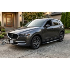 Бокові пороги RedLine V1 (2 шт., алюміній) для Mazda CX-5 2017- рр