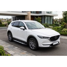 Боковые Подножки Sunrise (2 шт., Алюминий) для Mazda CX-5 2017- гг