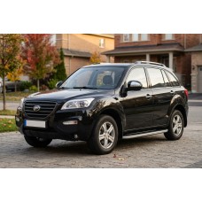 Боковые Подножки Tayga Grey (2 шт., Алюминий) для Lifan X60 2011- гг