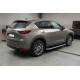 Боковые Подножки Tayga Grey (2 шт., Алюминий) для Mazda CX-5 2017–2025 гг