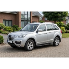 Боковые Подножки Tayga Black (2 шт., Алюминий) для Lifan X60 2011- гг