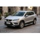 Боковые Подножки Tayga V2 (2 шт., Алюминий) для Seat Ateca 2016- гг