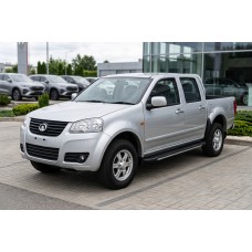 Боковые Подножки Bosphore Grey (2 шт., Алюминий) для GreatWall Wingle 5 2006- гг