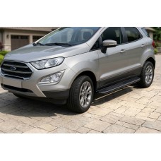 Бокові пороги Bosphore Black (2 шт., алюміній) для Ford Ecosport 2013-2022 рр
