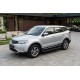 Боковые Подножки Bosphore Black (2 шт., Алюминий) для Geely Emgrand X7 2011- гг