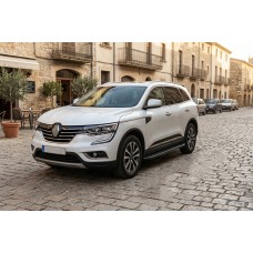 Боковые Подножки Bosphore Black (2 шт., Алюминий) для Renault Koleos 2016-2024 гг