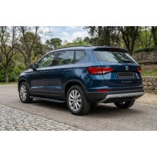 Бокові пороги Bosphore Black (2 шт., алюміній) для Seat Ateca 2016- рр