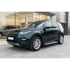 Бокові пороги Rainbow (2 шт., Алюміній) 2014-2019 для Land Rover Discovery Sport 2014- рр
