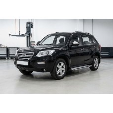 Боковые Подножки Rainbow (2 шт., Алюминий) для Lifan X60 2011- гг