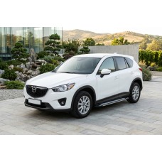 Боковые Подножки Rainbow (2 шт., Алюминий) для Mazda CX-5 2017–2025 гг