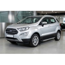Боковые Подножки Maya V1 (2 шт., Алюминий) для Ford Ecosport 2013-2022 гг
