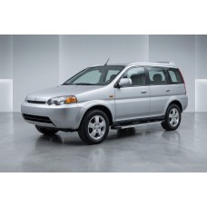 Бокові пороги Maya V1 (2 шт., алюміній) для Honda HR-V 1998-2006 рр