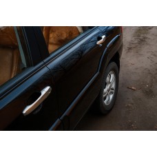 Накладки на ручки (4 шт) Нержавіюча сталь для Kia Sportage 2004-2010 рр
