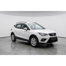 Бокові пороги Maya V2 (2 шт., алюміній) для Seat Arona 2017- рр
