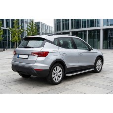 Бокові пороги Maydos V1 (2 шт., алюміній) для Seat Arona 2017- рр