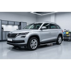 Боковые Подножки Maydos V1 (2 шт., Алюминий) для Skoda Kodiaq 2016-2023 гг