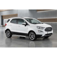 Боковые Подножки Maydos V2 (2 шт., Алюминий и Нержавейка) для Ford Ecosport 2013-2022 гг