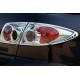 Хромированные накладки на задние фонари (2 шт., пластик) для Mazda 6 2003-2008 гг