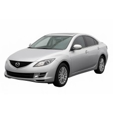 Накладки на дзеркала LED (2 шт, пласт) для Mazda 6 2008-2012 рр