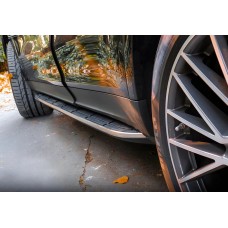 Боковые пороги подножки (2 шт., алюминий) для Porsche Cayenne 2018- гг