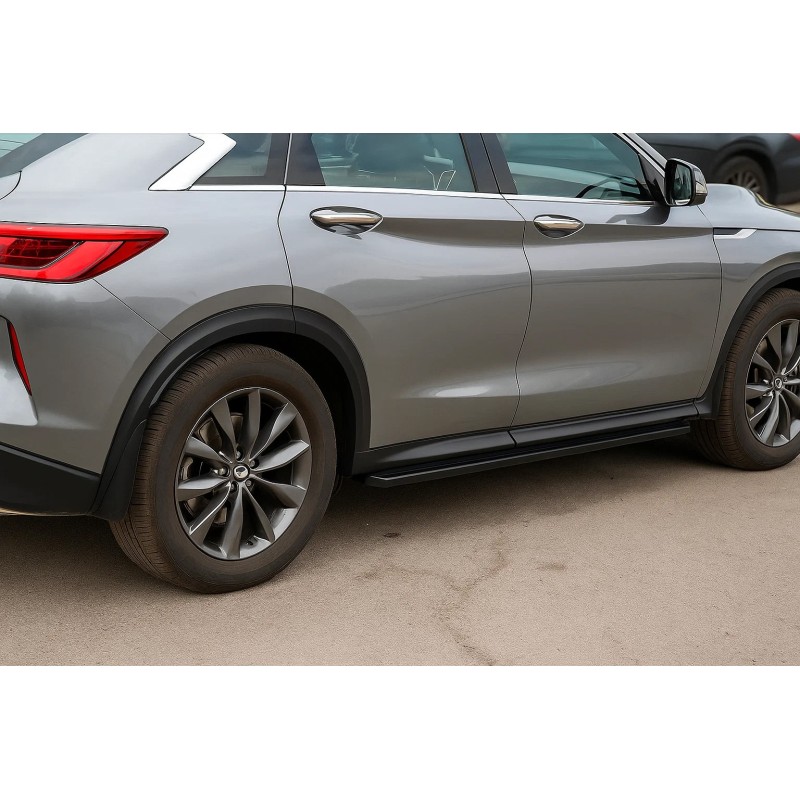 Бокові пороги (2 шт) для Infiniti QX50 2018- рр