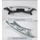 Передняя и задняя накладки V1 для Mazda BT-50 2012- гг