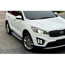 Бокові пороги BMW style (2 шт) для Kia Sorento III UM 2014-2020 рр