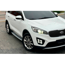 Бокові пороги BMW style (2 шт) для Kia Sorento III UM 2014-2020 рр