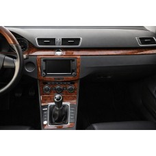 Накладки на Панель Приборов Алюминий для Volkswagen Passat B7 2012-2015 гг