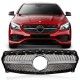 Передня решітка (2017-2019, Diamond Silver) для Mercedes CLA C117 рр