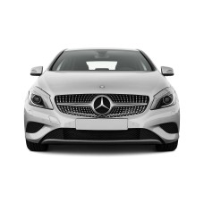 Передня решітка Diamond Silver (2012-2015) для Mercedes A-сlass W176 рр