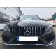 Передняя решетка GT 2018-2025, без камеры для Mercedes C-сlass W205