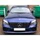 Передняя решетка GT 2018-2025, без камеры для Mercedes C-сlass W205