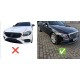 Передняя решетка Diamond (для Classic и Elegance, 2016-2019) Без места под камеру для Mercedes E-сlass W213